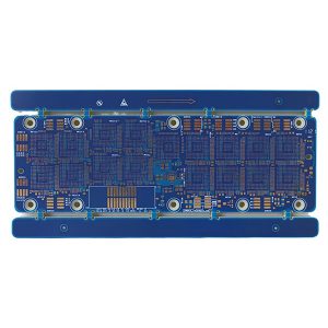 Papan sirkuit cetak (PCB) untuk papan uji semikonduktor 14 lapis 3 langkah
