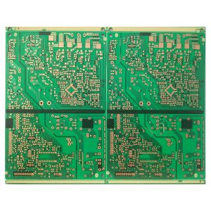 Papan sirkuit cetak (PCB) berlapis tembaga dengan kertas fenolik yang tahan api